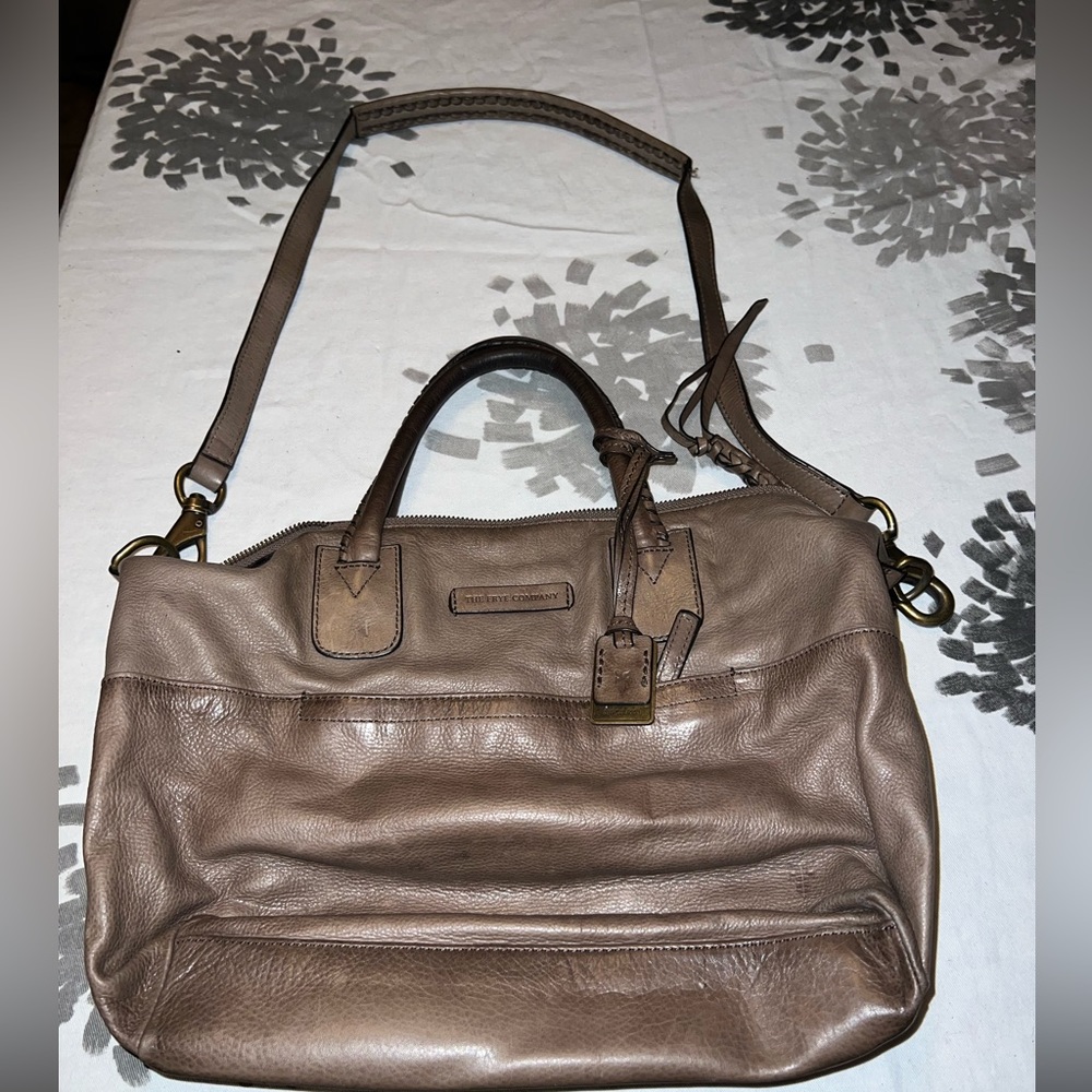Frye purse with detachable crossbody strap